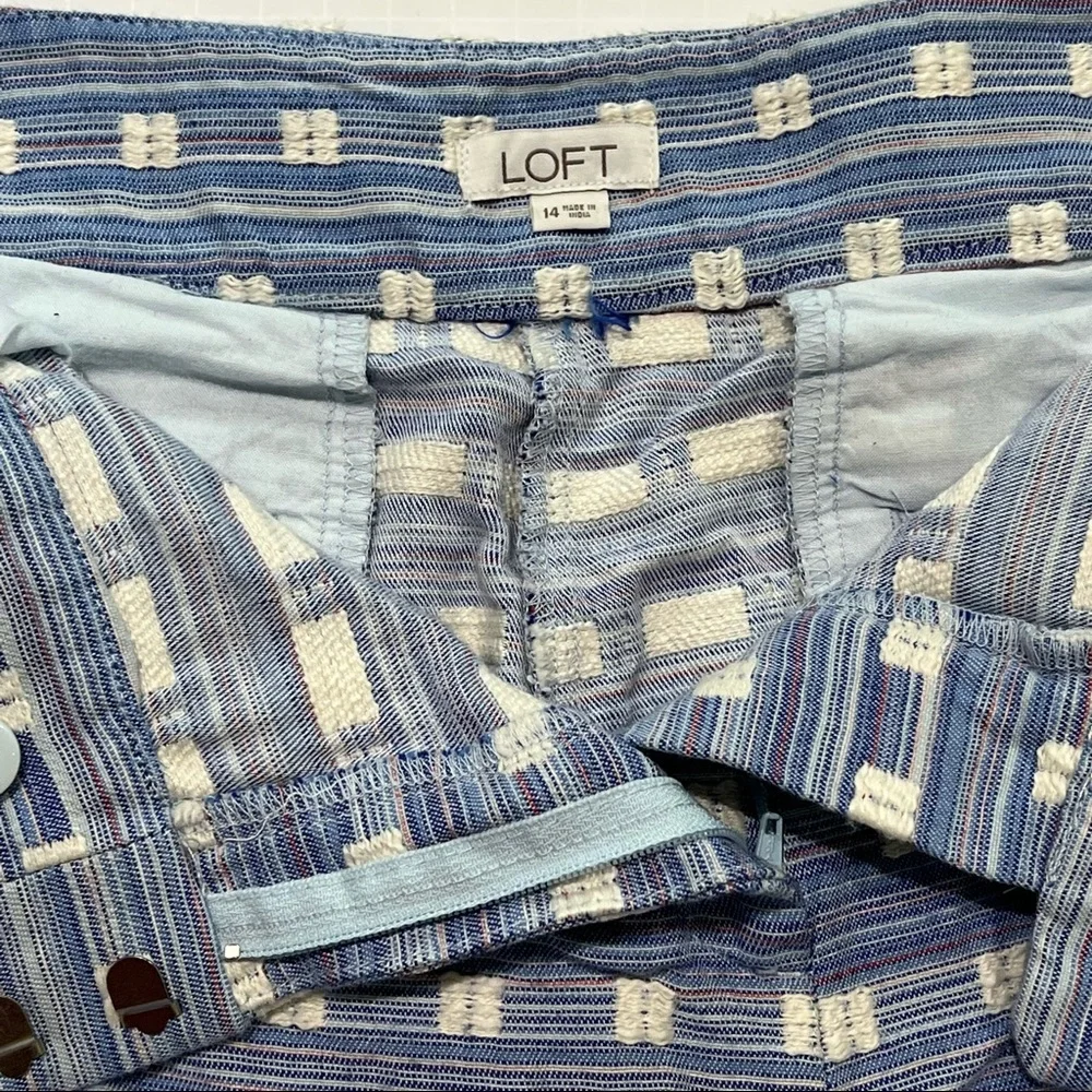 Loft Geo Textured Riviera Shorts - Picture 4 of 5